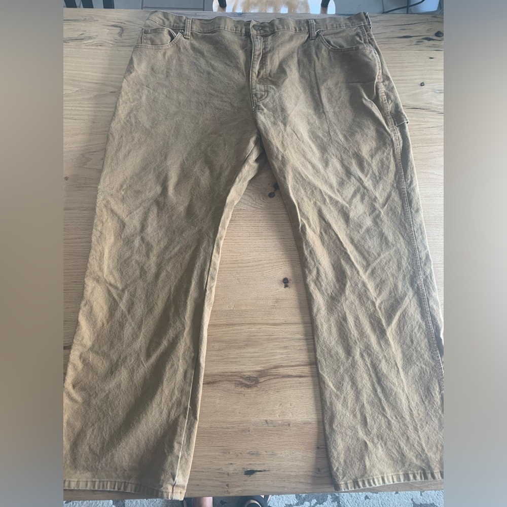 Dickies Genuine Work Wear Jeans Tan  Men’s 42” x 30”‎ Preowned